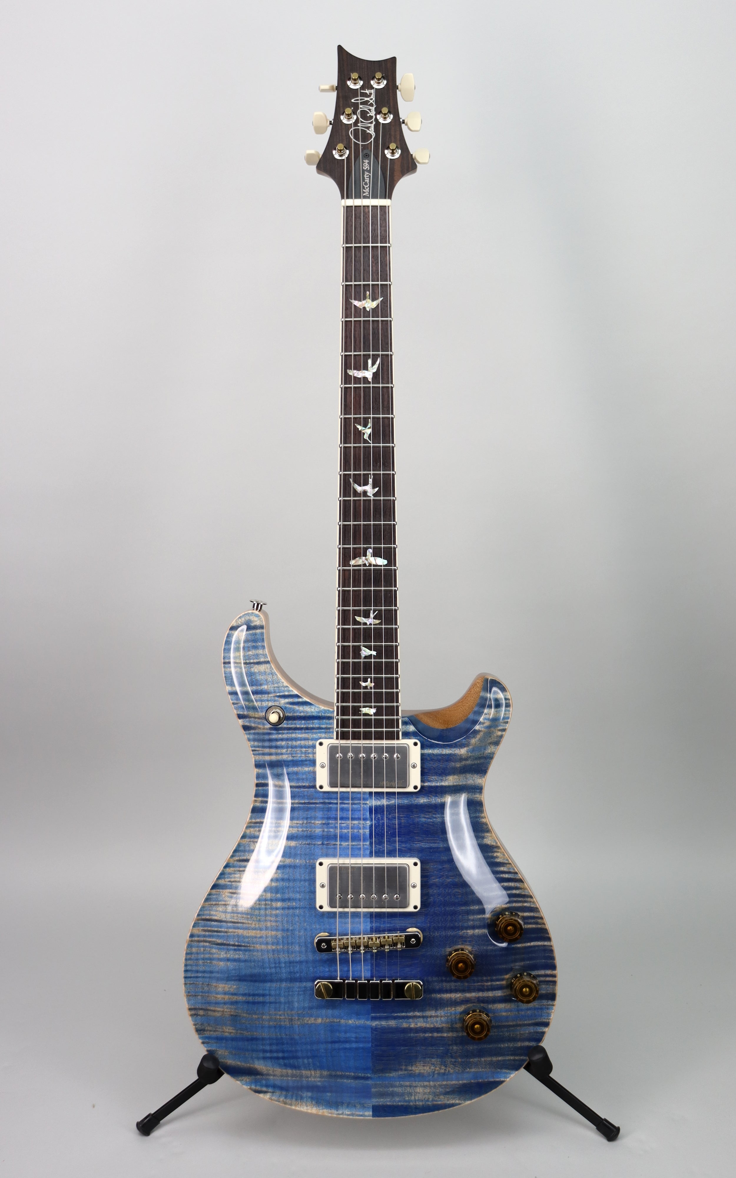 Paul Reed Smith McCarty 594 Electric Guitar - Faded Blue Jean Finish | Premium Tonewoods & PRS Pickups | Perfect for Rock, Blues & Studio Recording