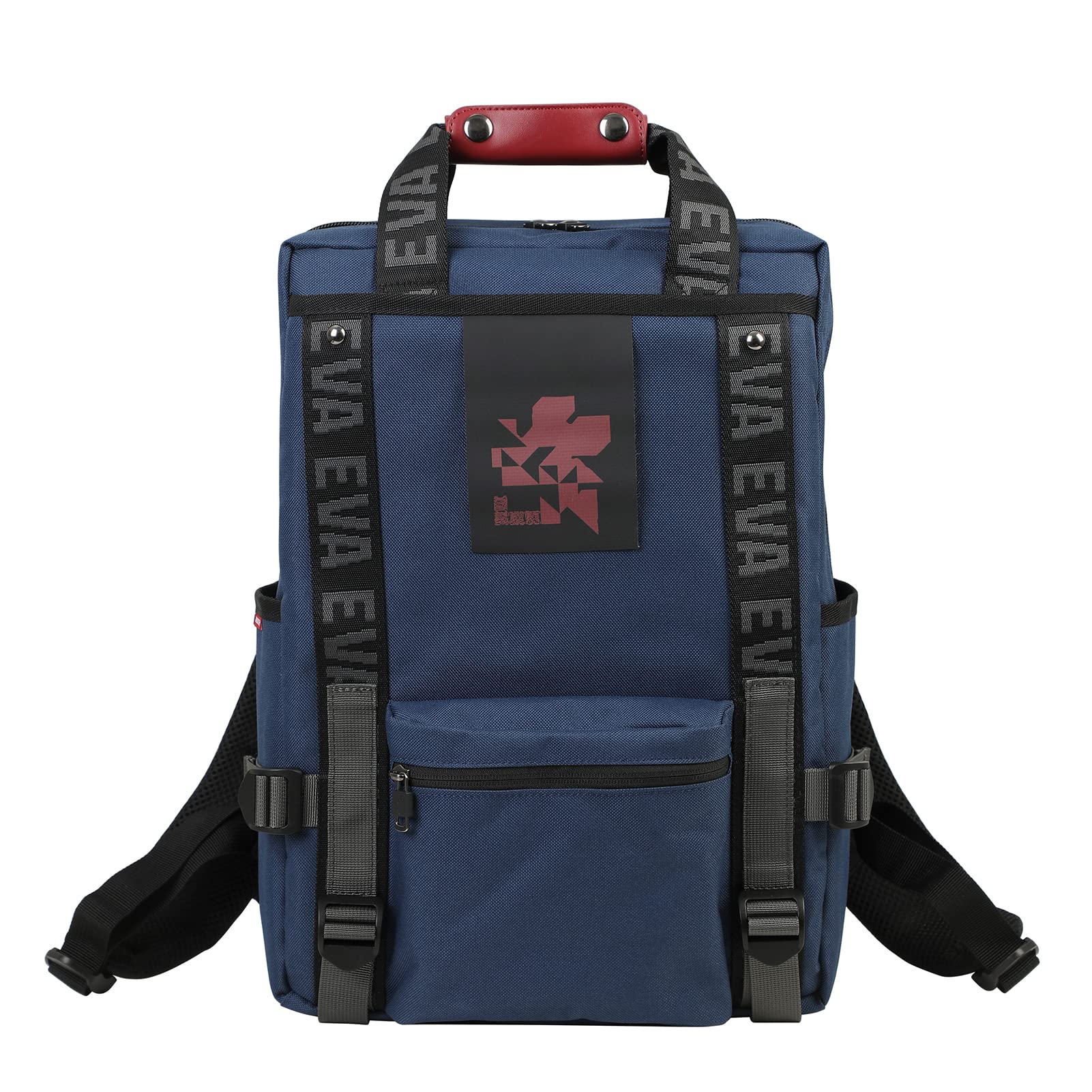 FIREFIRST Neon Genesis Evangelion Backpack 15.6 Inch Laptop Backpack for Travel & School - Anime Themed Casual Daypack for College Students & Gamers
