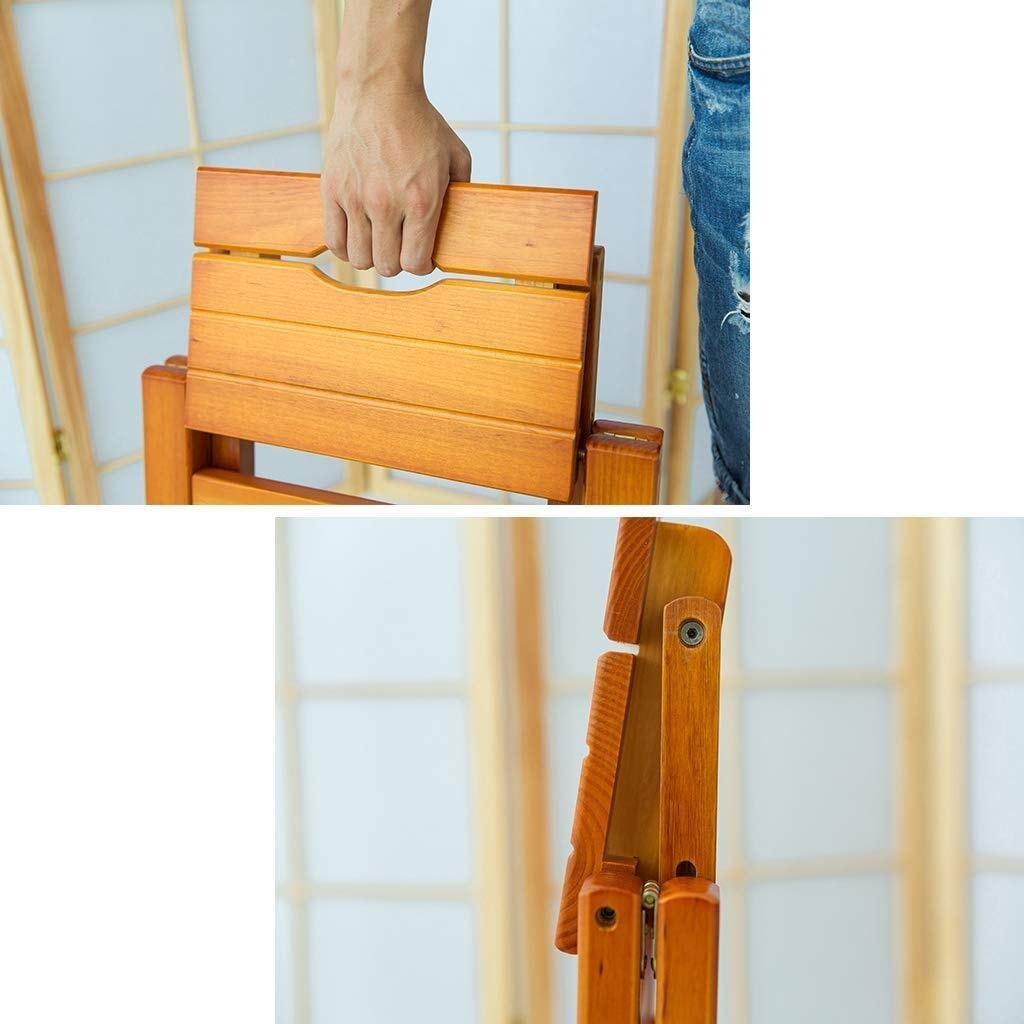 KAZUP Foldable Step Stool for Kitchen, Home, Dining Room - Lightweight Multi-Purpose Ladder Stool for Adults, Kids - Perfect for Reaching High Shelves, Organizing Cabinets, Home Decor (Natural Wood)
