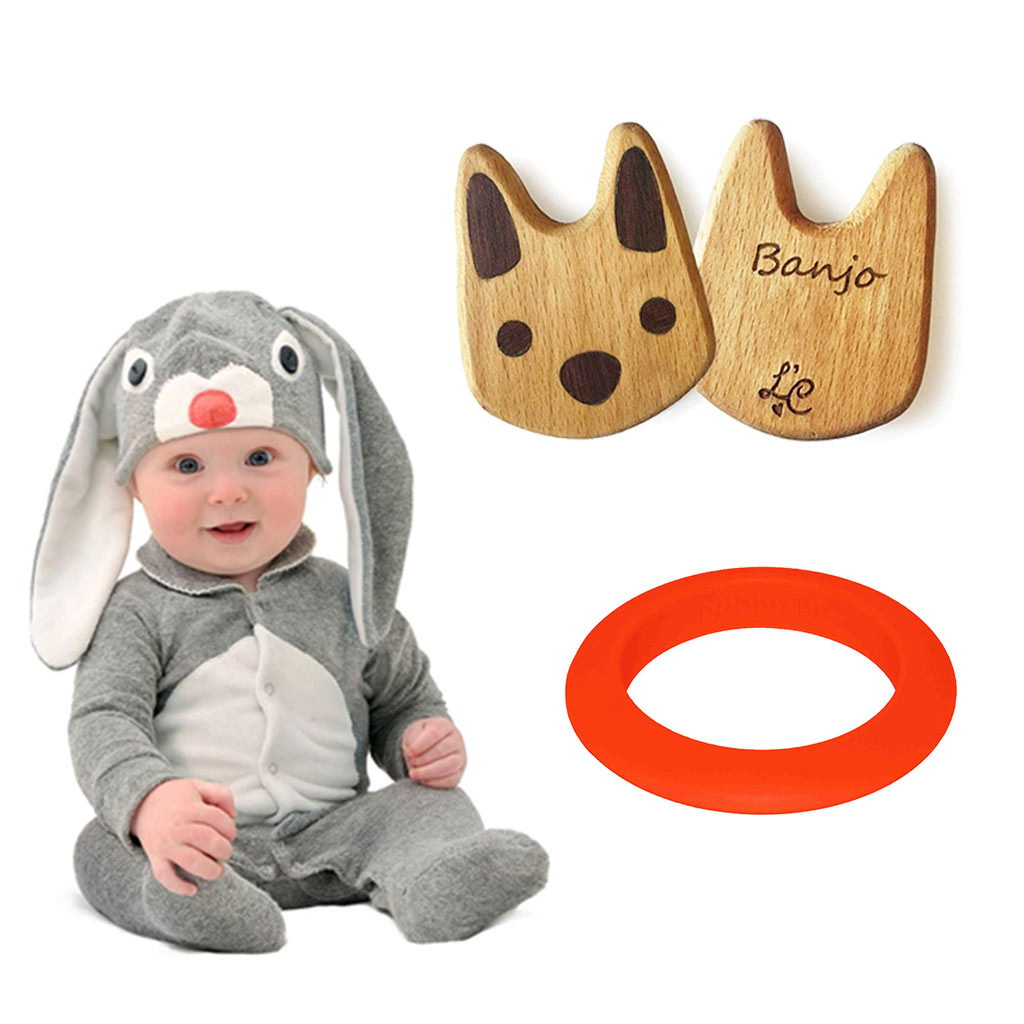 Adorable Baby Boys Bunny Plush Toy Gift Set - Perfect for Easter, Baby Showers, and Newborn Gifts