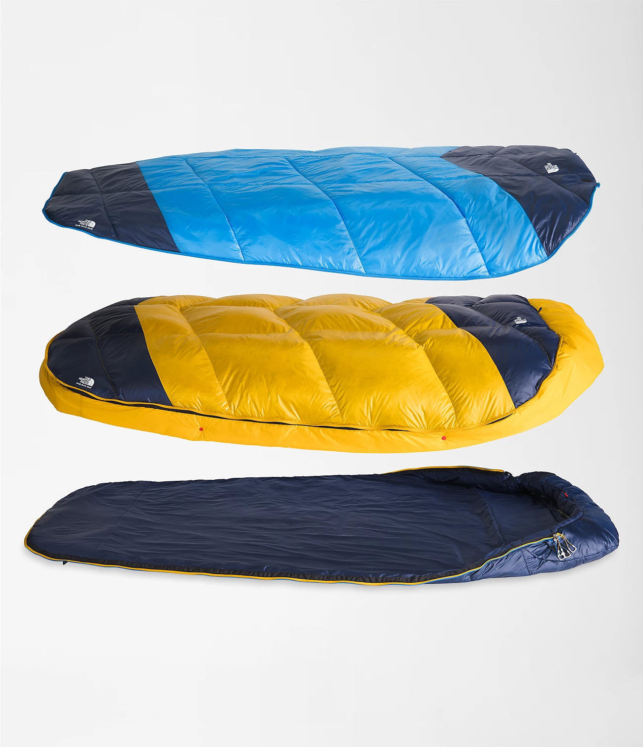 TNF One Bag Duo Sleeping Bag - 2 Person Lightweight Camping Sleeping Bag for Backpacking, Hiking & Outdoor Adventures