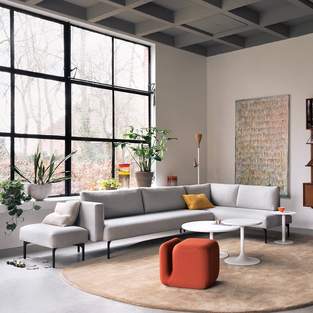 Artifort Design Group Arris Footstool - Modern Accent Ottoman for Living Room, Bedroom & Office - Stylish & Comfortable Footrest