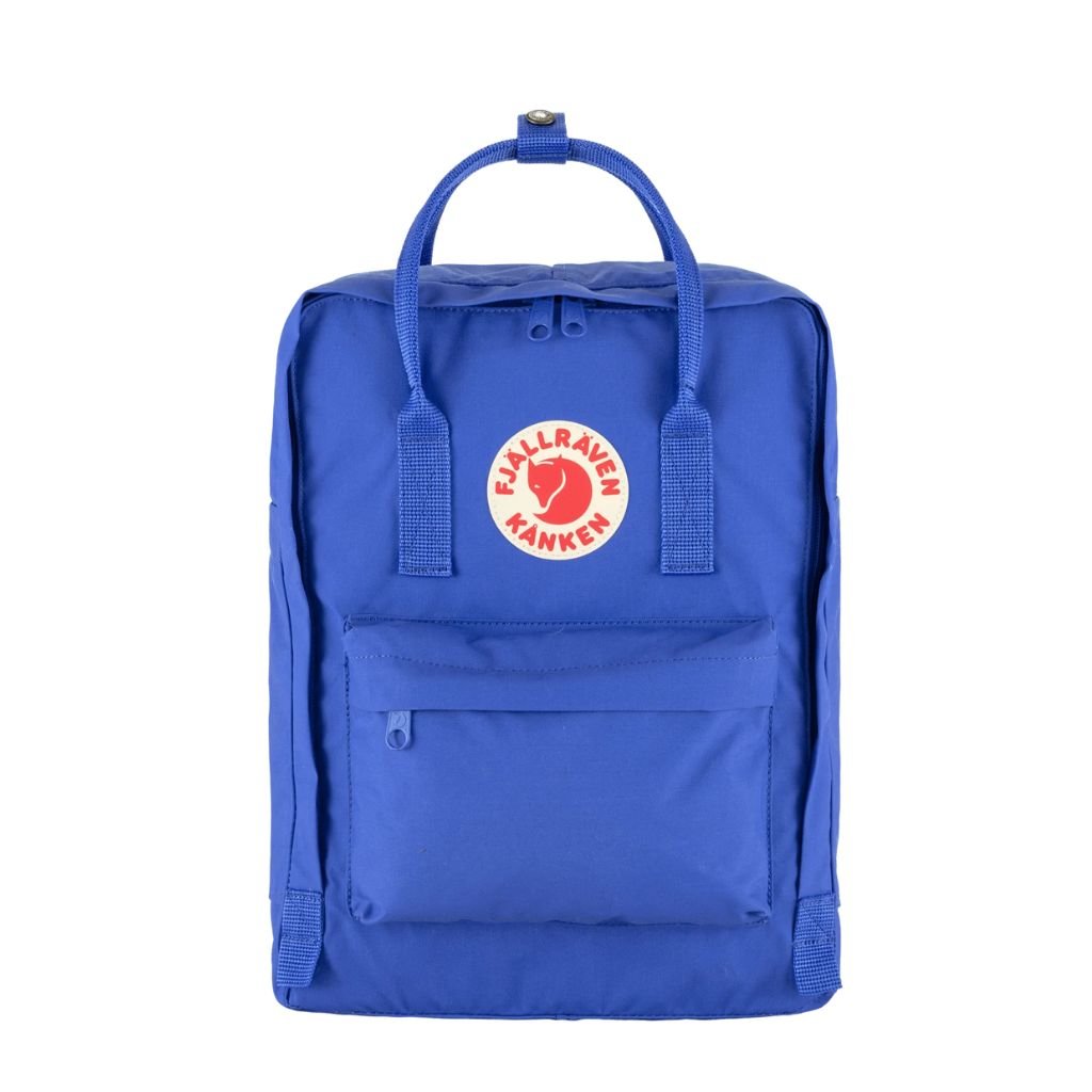 Fjallraven Kanken Backpack - Lightweight Laptop Backpack for Women & Men, Water-Resistant Daypack for School, Travel & Hiking (Cobalt Blue)
