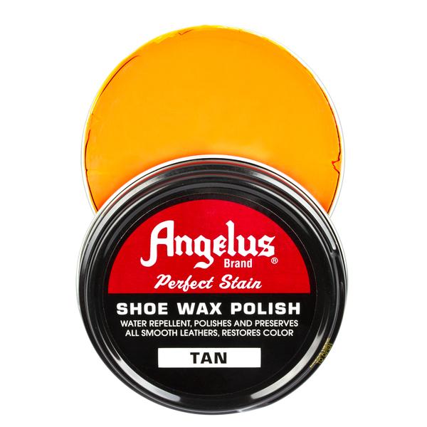 ANGELUS Premium Shoe Wax Polish - Leather Care & Shine for Dress Shoes, Boots & Accessories | Perfect for Formal Events, Work & Daily Shoe Maintenance