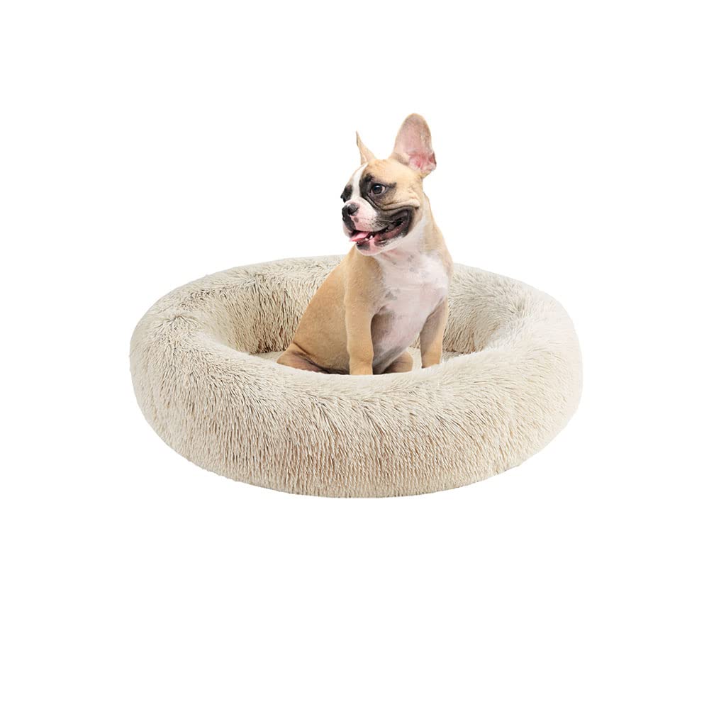 Orthopedic Dog Bed with Memory Foam - Soft Faux Fur Pet Couch for Indoor Cats & Dogs, Machine Washable - Perfect for Calming & Comfort