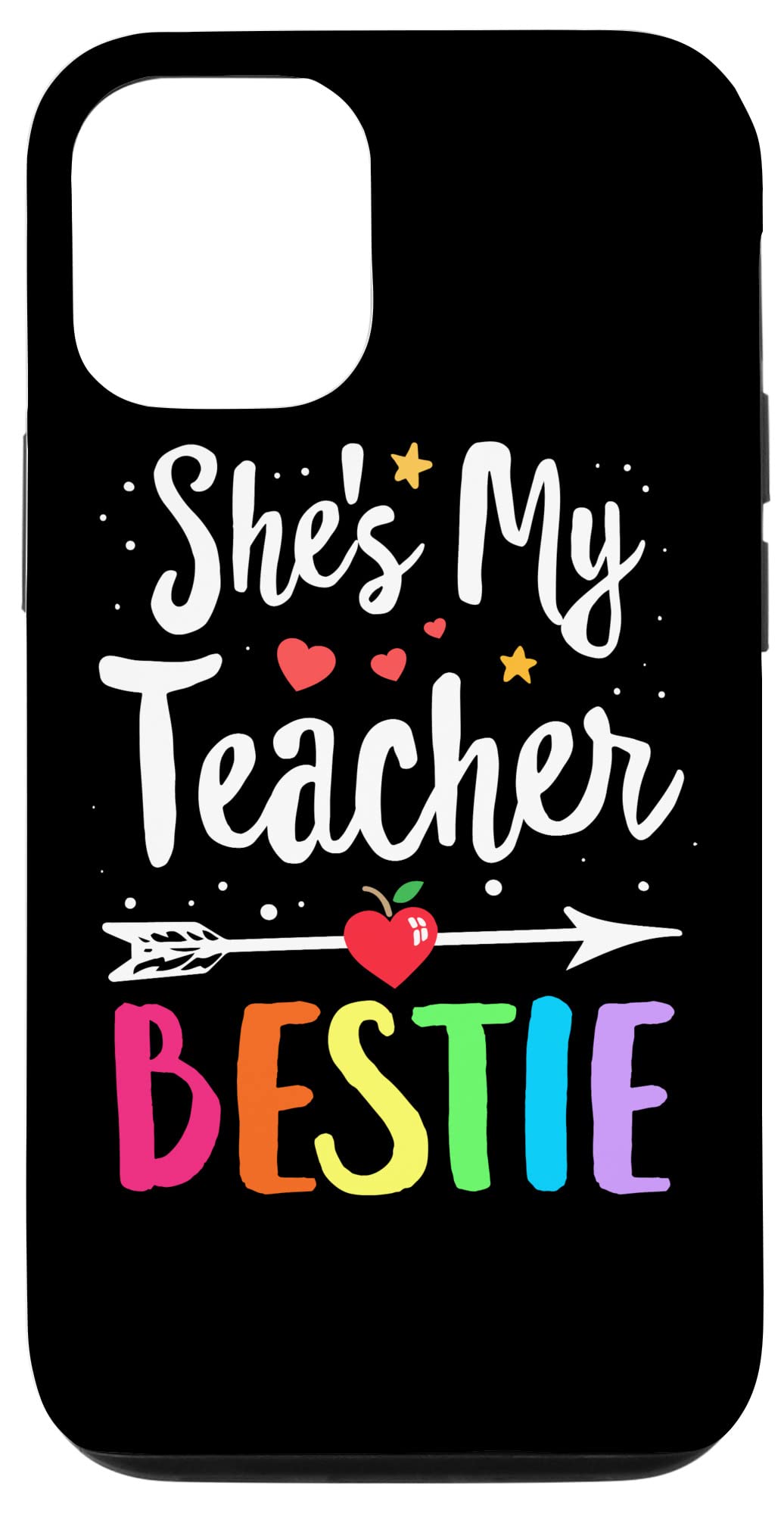 iPhone 12/12 Pro Teacher Appreciation Case - Best Friend Gift for Educators - Perfect for Teacher's Day, End of Year Gifts & Classroom Use