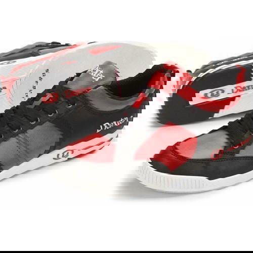 **Dexter Men's Dave Black/Red Bowling Shoes - Professional Comfort for League & Tournament Play**