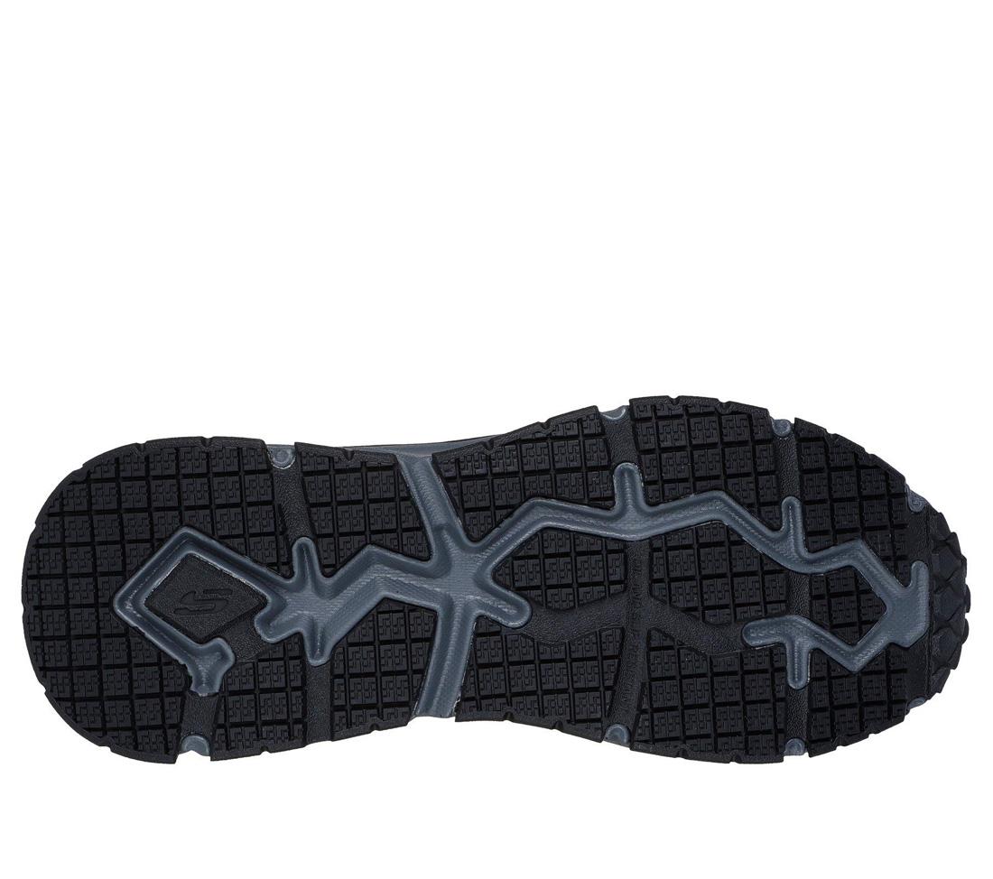 D'Lux Journey Sr Terrain Guard Composite Toe Work Boots for Men - Black/Gray - Waterproof & Slip Resistant for Construction, Hiking & Outdoor Work