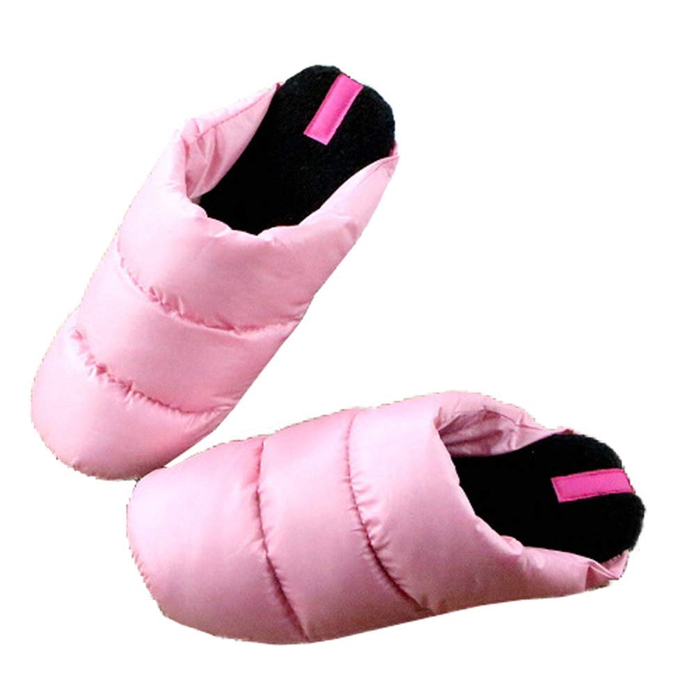 Cozy Memory Foam Down Slippers - Warm Fleece Lined House Shoes for Men & Women - Perfect for Indoor, Outdoor & Winter Comfort at Home, Office or Travel