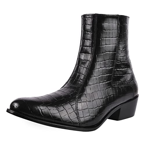 Black/Croco