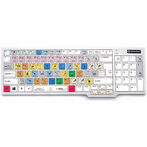 Editors Keys Photoshop Shortcut Keyboard for PC – Professional Photo Editing & Design Shortcut Keys for Faster Workflow