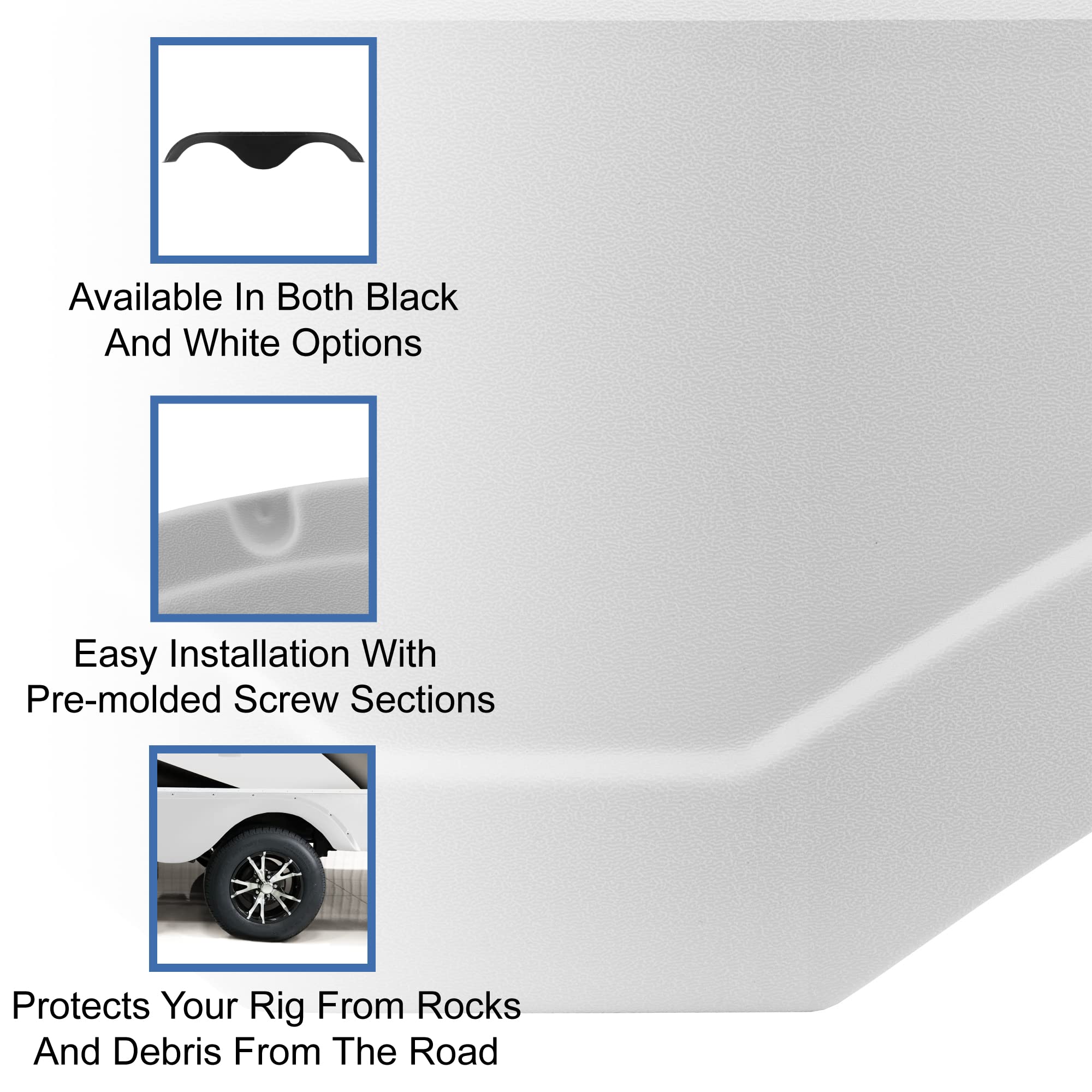 RecPro RV Tandem Fender Skirt – 78