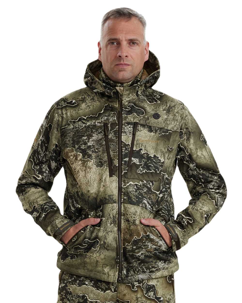 Deerhunter Excape Softshell Jacket for Men - Waterproof Windproof Outdoor Hunting Jacket with Breathable Fabric - Perfect for Hiking, Camping & Winter Sports