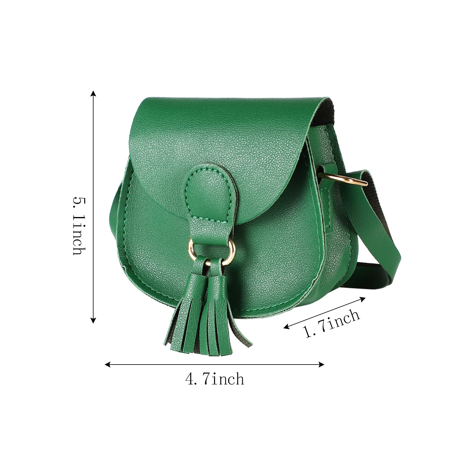 SOTOGO Little Girls Crossbody Purse - Cute Toddler Princess Handbag with Mini Chain, Kids Wallet for School, Party & Daily Use | Perfect Gift for Girls