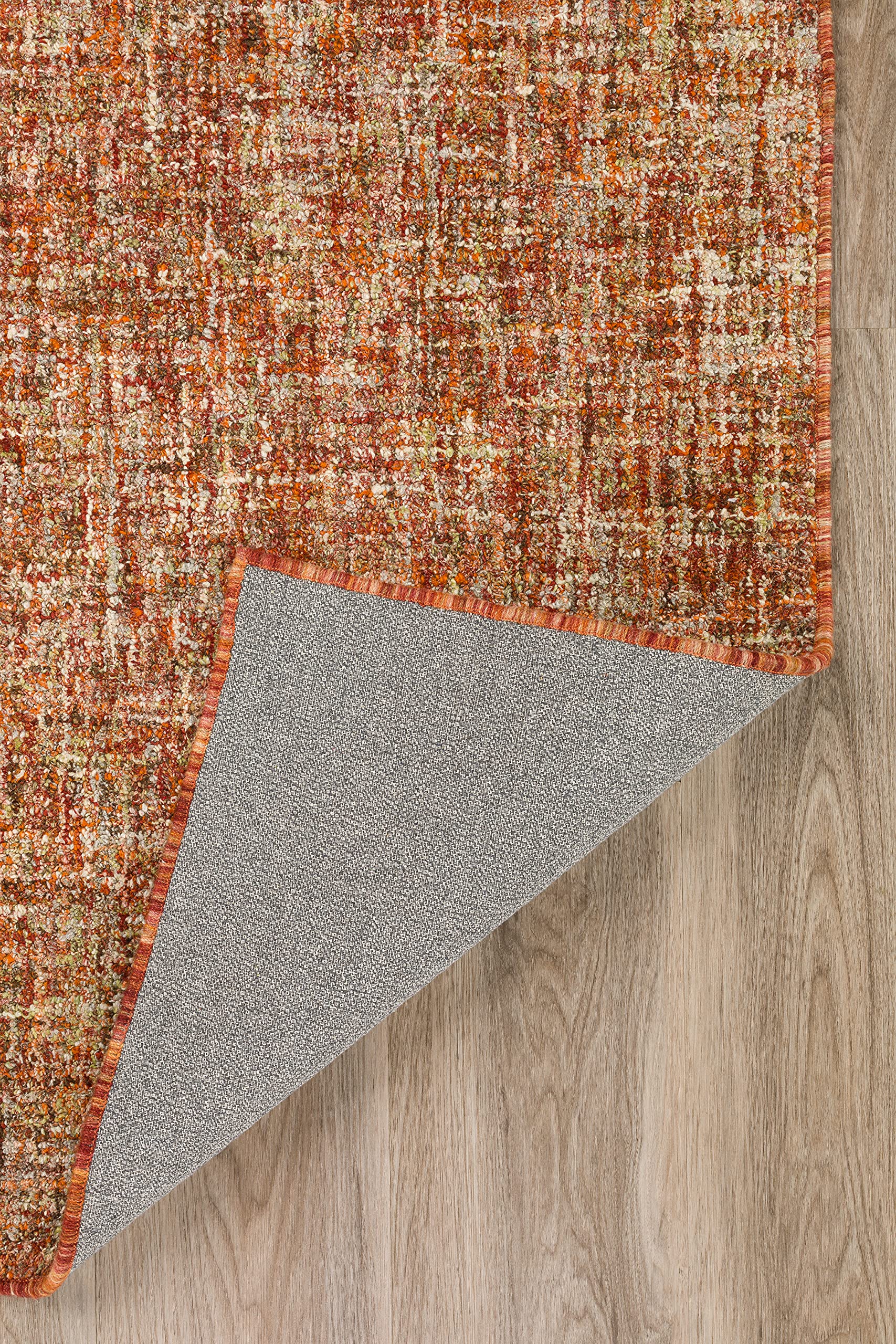 Addison Rugs Winslow AWN31 Spice 9’ x 13’ Rectangle Soft Wool Blend Area Rug - Handmade Durable Floor Covering for Bedroom, Living Room, Dining Room | Cozy Home Decor & Perfect for High Traffic Areas