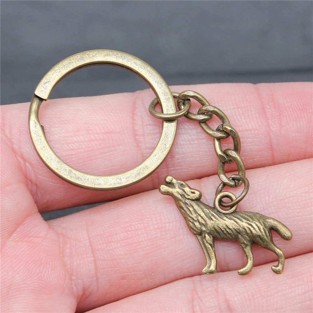 Custom Forest Animal Keychains - Unique Wedding Favors for Guests, DIY Key Rings & Jewelry Gifts (Perfect for Bridal Showers, Anniversary Parties & Craft Projects)