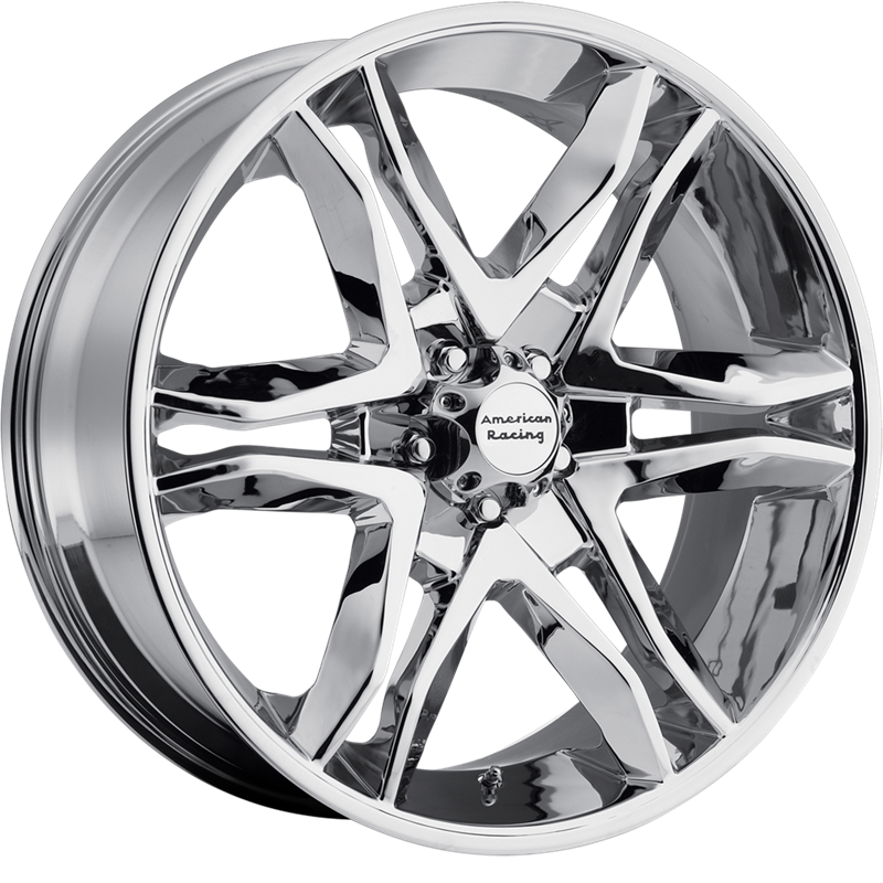 American Racing 20x8.5 AR893 Mainline Chrome Wheels +35mm Offset - High Performance Alloy Rims for Trucks, SUVs & Off-Road Vehicles - Perfect for Street Racing & Custom Builds