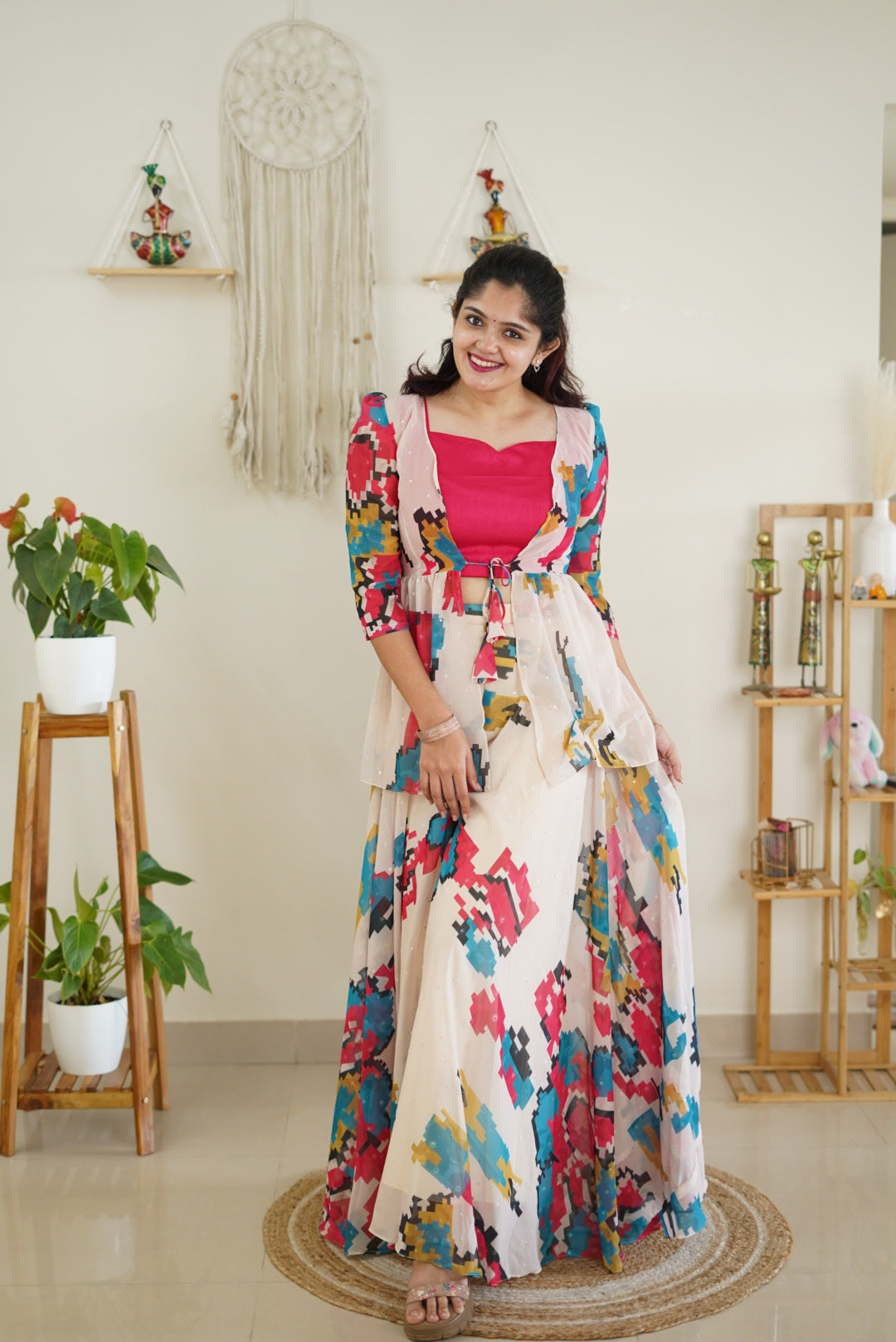 DD586 Maya Simple and Elegant Co-ords Set - Stylish Women's Matching Outfit for Casual Wear, Date Night & Summer Vacation