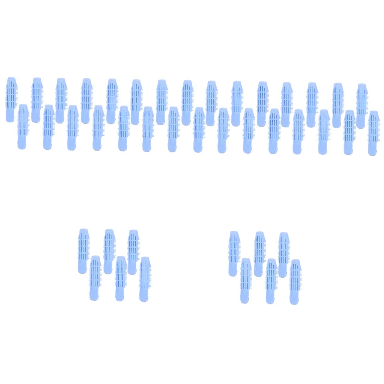 Minkissy 42 Pcs Lazy Curler Hair Rollers Set - Bangs & Root Curlers for Women, Hair Styling Accessories for Volume & Curly Hair - Perfect for Home, Salon & Party Hairstyles