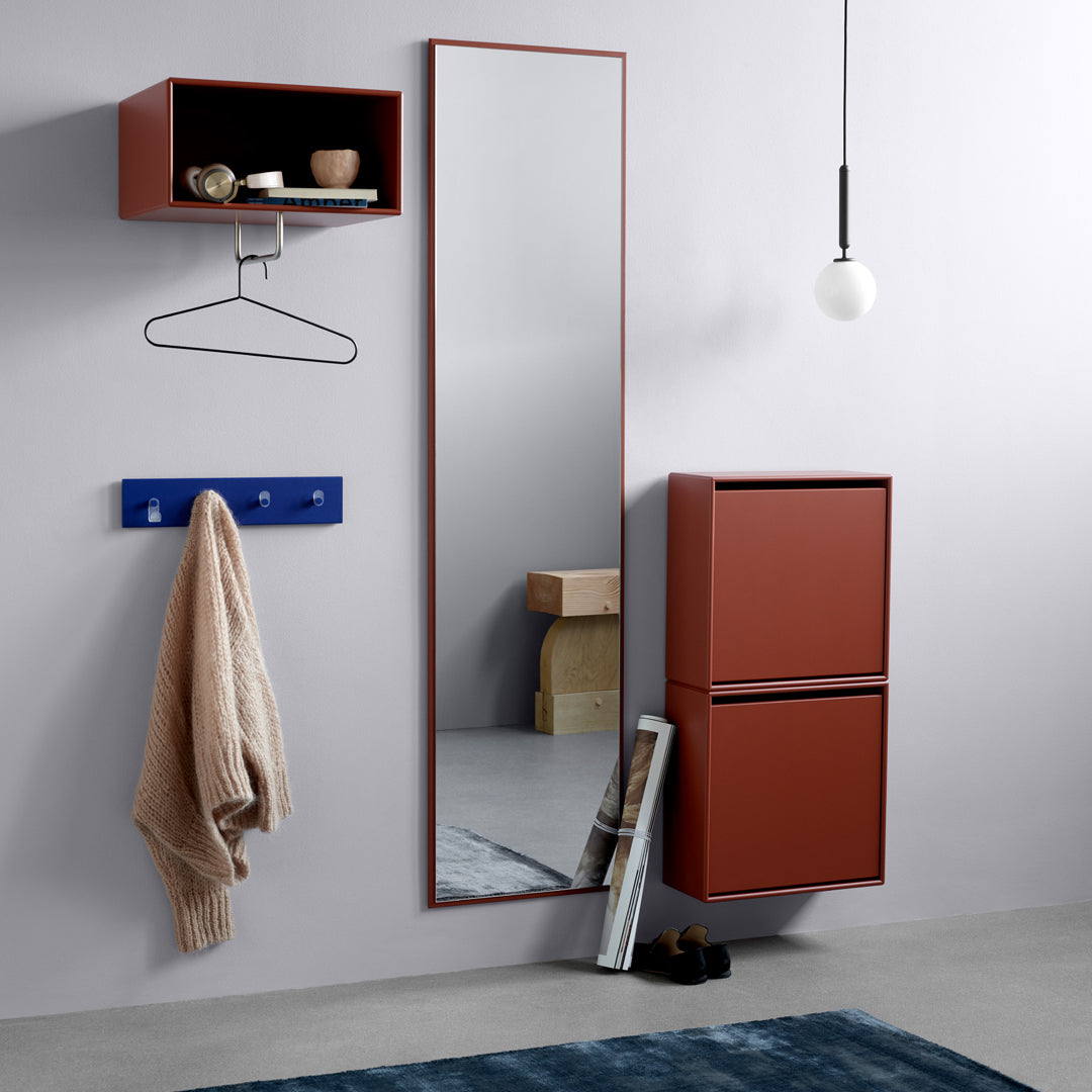 K812 Wall Mounted Coat Rack with 4 Hooks - Space Saving Entryway Organizer for Hats, Jackets & Bags