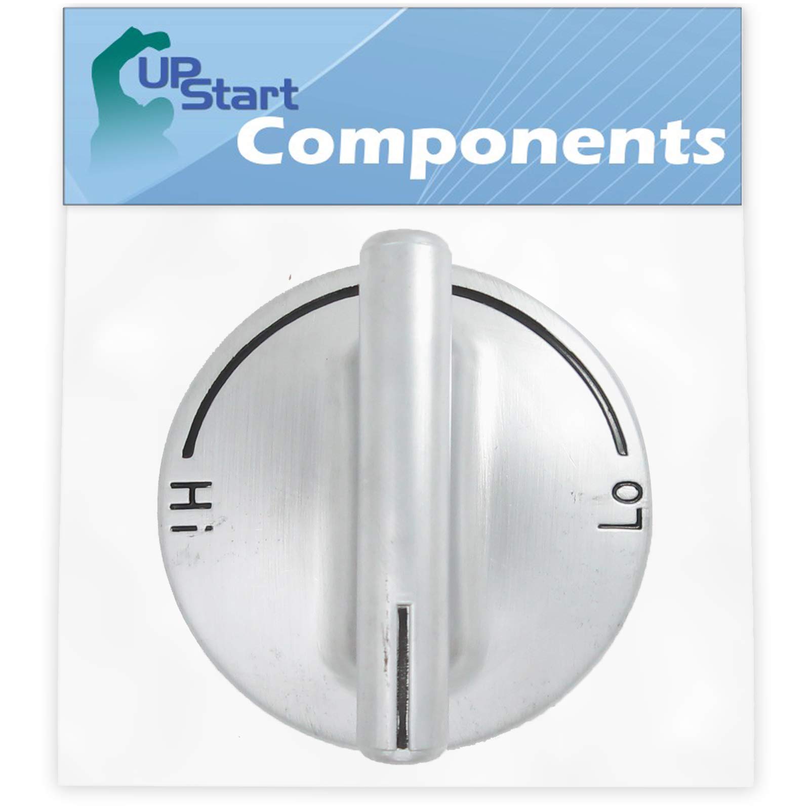 Jenn-Air JGC8430BDS Gas Range Cooktop Burner Knob Replacement (WP7733P410-60 Compatible) - Durable Stove Top Control Knob for Precise Temperature Adjustment | Perfect for Kitchen Upgrades & Appliance Repair