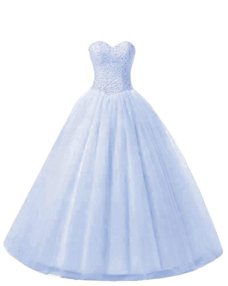 Sweetheart Beaded Ball Gown Wedding Dress for Plus Size Brides - Elegant A-Line Bridal Gown with Crystal Embellishments for Church Ceremonies, Prom & Formal Events
