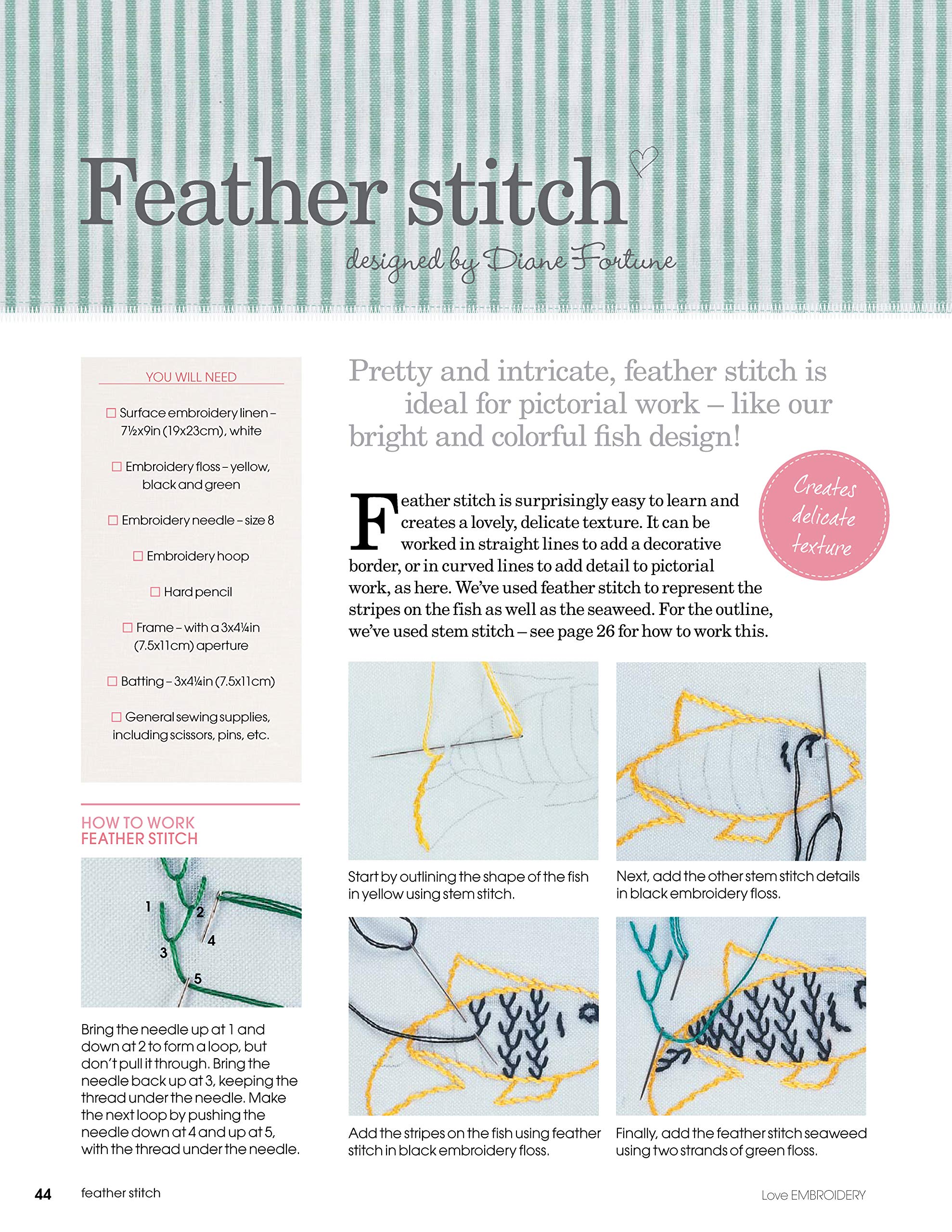 Love Embroidery: Simple Hand & Machine Embroidery Projects for Beginners | DIY Home Decor, Gifts & Fashion Accessories