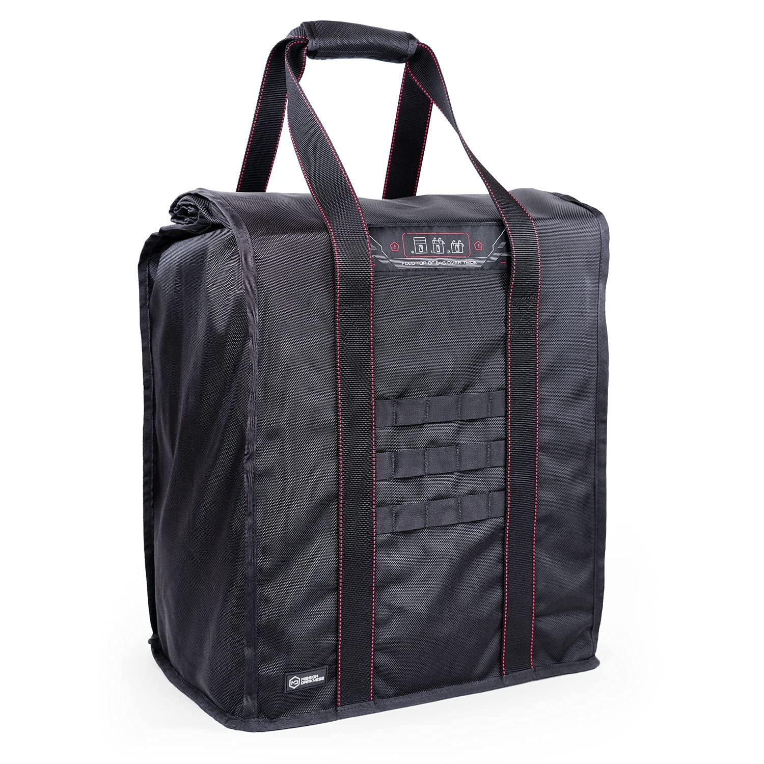 Mission Darkness T10 Faraday Bag for Computer Towers & XL Electronics - Military-Grade Faraday Cage for Digital Forensics, EMP Protection & RF Signal Blocking | Ideal for Preppers, Data Security & Emergency Preparedness
