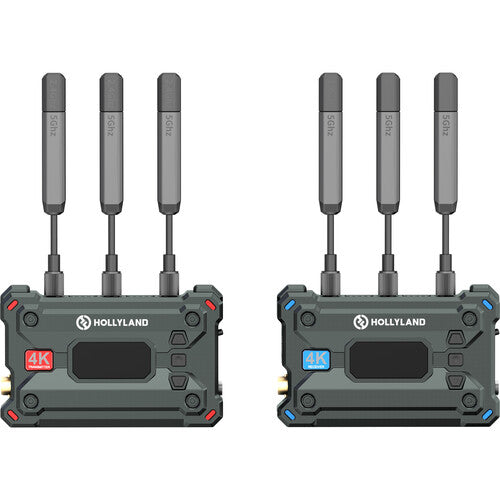Hollyland Pyro S 4K HDMI/SDI Wireless Video Transmission System for Live Streaming, Film Production & Broadcast - Professional Wireless Video Transmitter & Receiver Kit