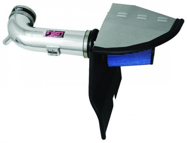 2010-2014 Chevy Camaro 6.2L PowerFlow Cold Air Intake System - Polished Aluminum with Enclosed Air Box - Performance Upgrade for Street Racing & Daily Driving