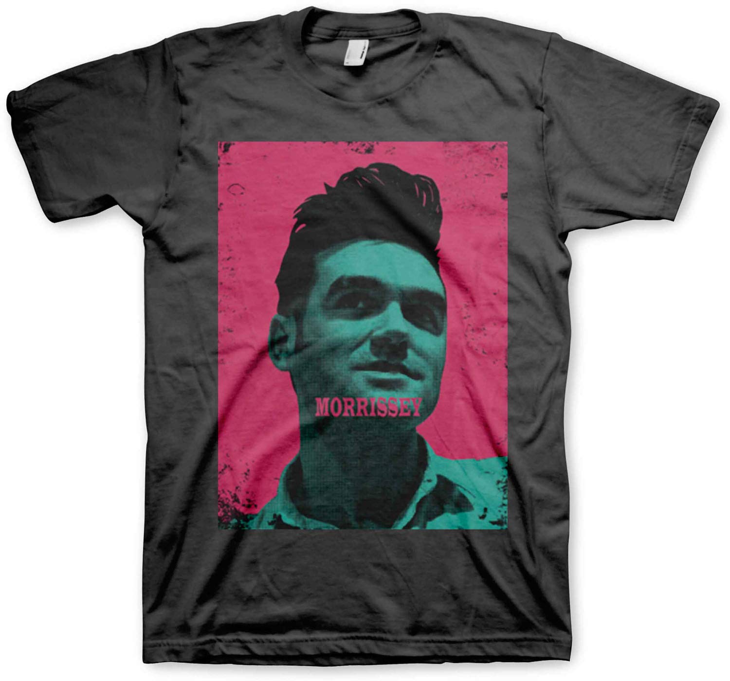 Morrissey Men's Latin Red Graphic T-Shirt - Vintage Band Tee for Concerts, Casual Wear & Music Fans