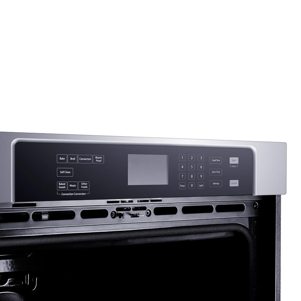 Forno 30-Inch Stainless Steel Electric Single Wall Oven with Self-Cleaning Function - Perfect for Modern Kitchens, Baking, and Family Cooking (Model FBOEL1358 30)