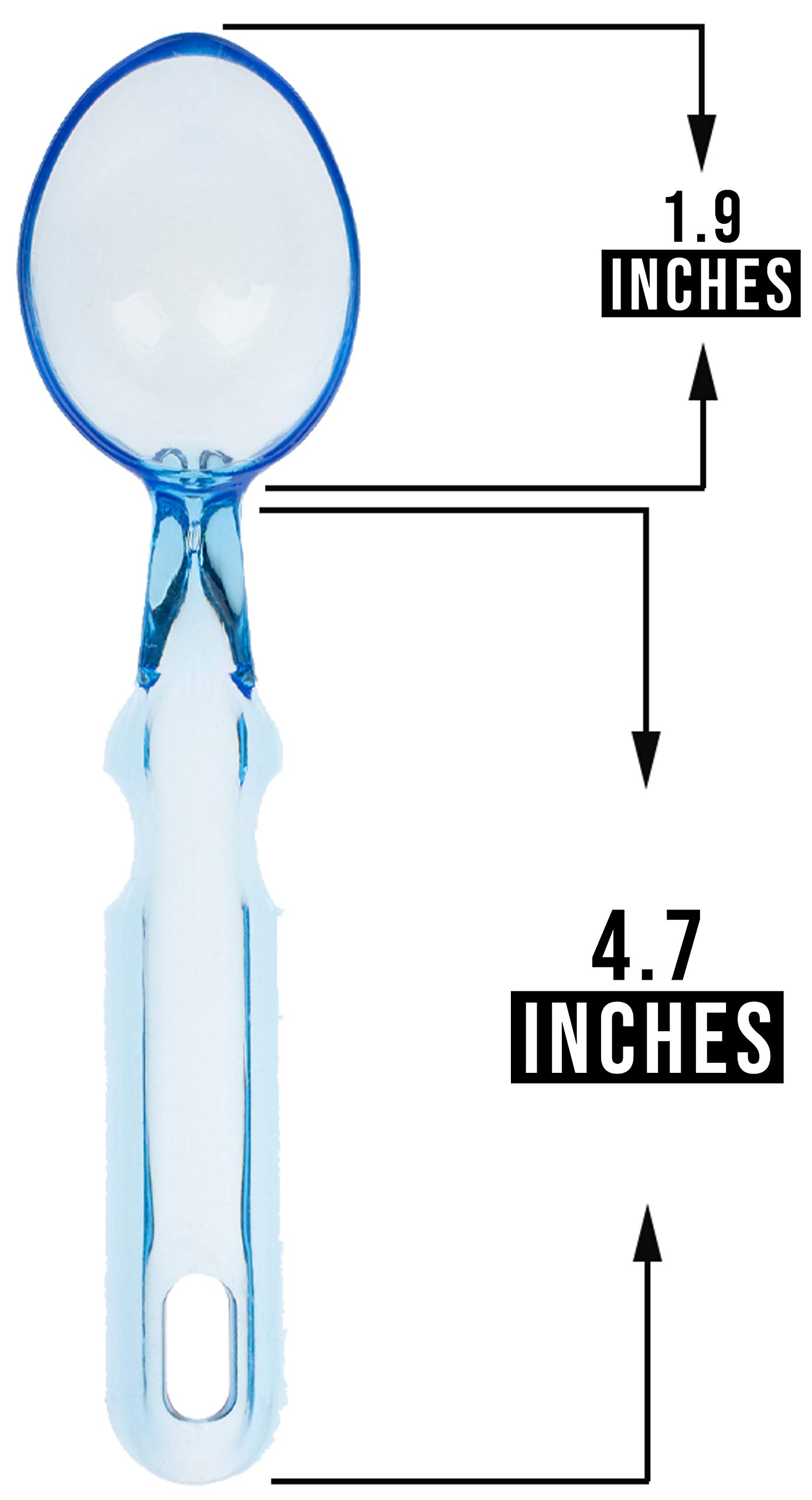 2-Pack Medium Ice Cream Scooper - Commercial Grade Paddle Spoon for Ice Cream - Dishwasher Safe with Ergonomic Grip - Perfect for Chefs, Dessert Shops & Home Use