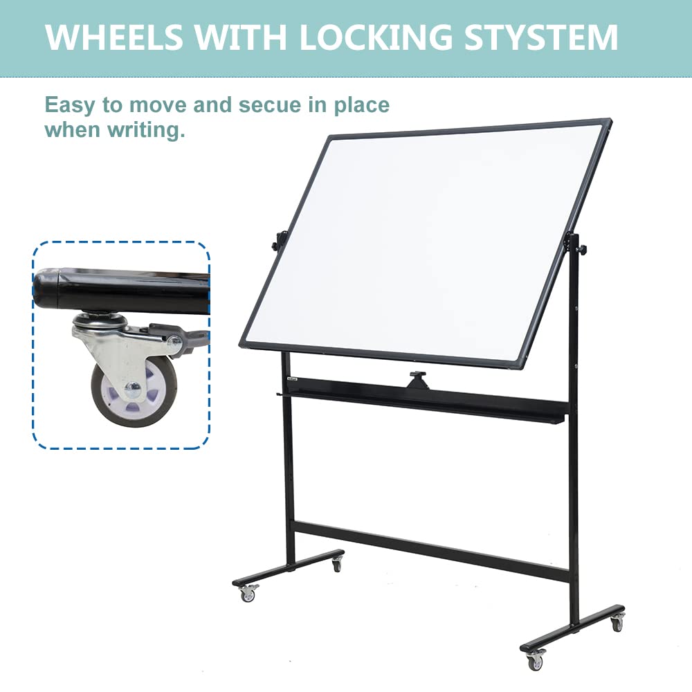 Magnetic Mobile Whiteboard 48