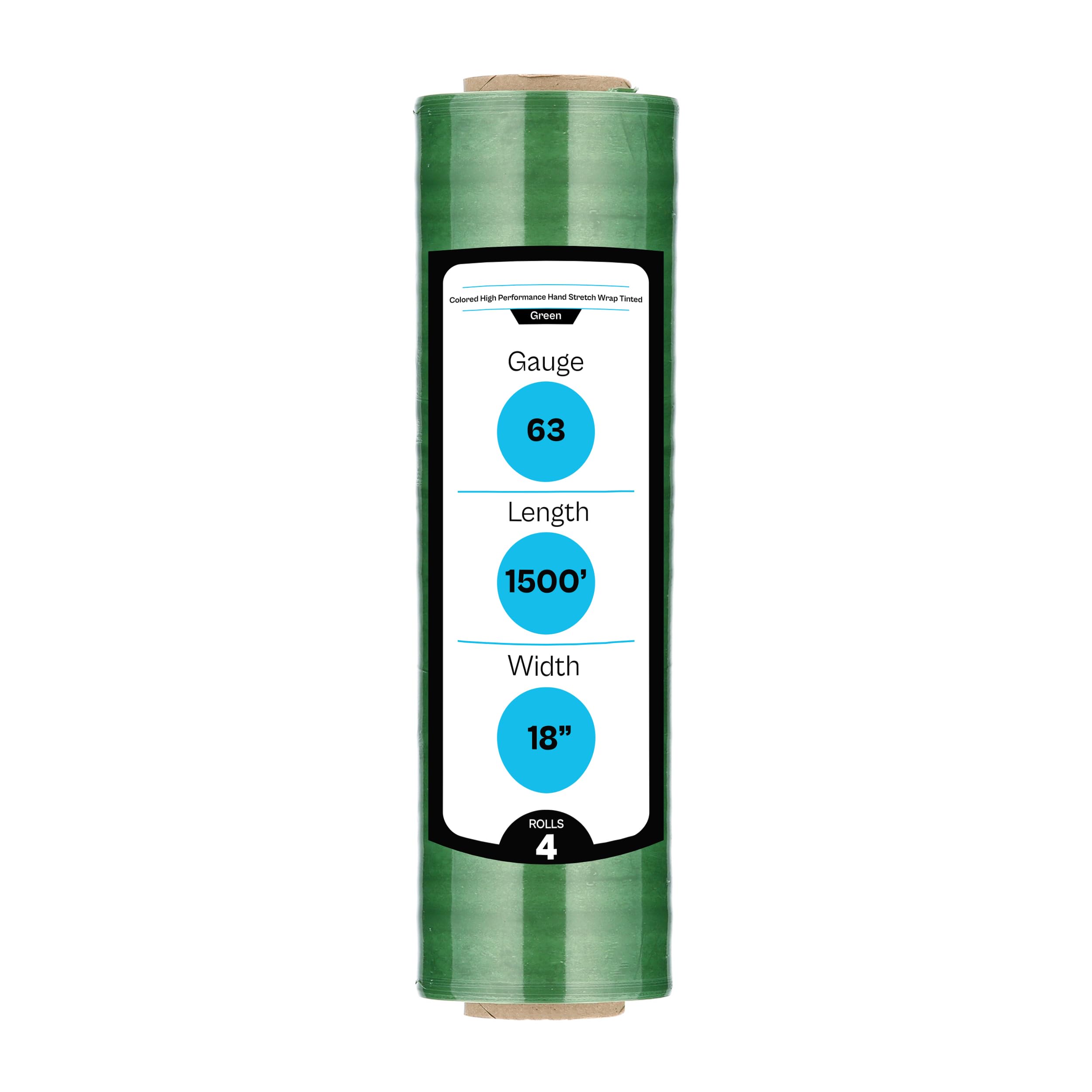 MMBM Dark Green Tinted Stretch Wrap Film - 18