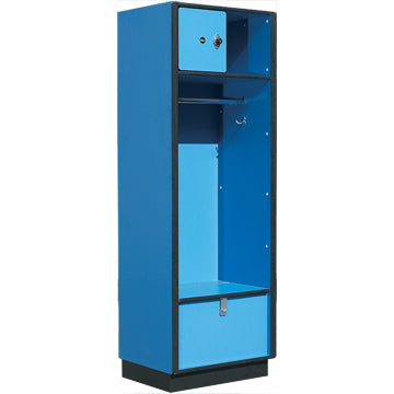 Durable Plastic Laminate Lockers for Schools, Gyms & Offices - Heavy Duty Storage Solution with Secure Locking System