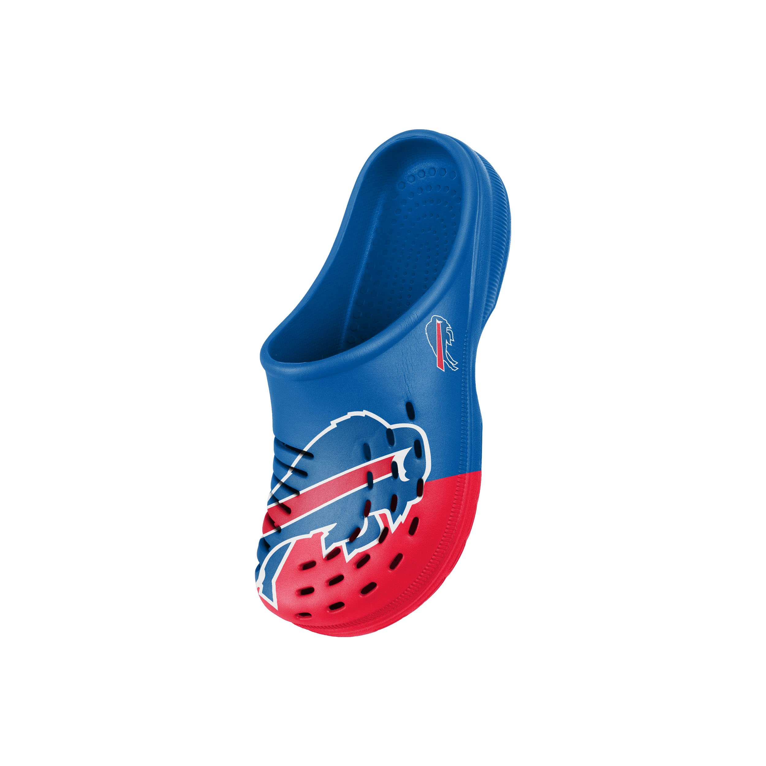 FOCO Boys NFL Team Logo Water Sandals - Kids Garden & Beach Shoes for Boys - Non-Slip Slippers & Clogs for Outdoor Play, Pool, and Summer Activities