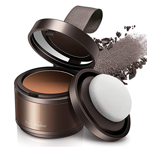 AFGQIANG InstantMax Volumizing Hair Powder - Root Cover Up for Thin Hair, Gray Coverage & Hairline Concealer - Natural Brown Hair Styling Powder for Volume & Fluffy Look | Perfect for Daily Use, Special Occasions & Hair Thickening Solutions