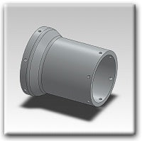 NGC316 Receiver Tube - High-Quality Universal Receiver Tube for Automotive & Industrial Applications | Perfect for Exhaust Systems, Mufflers, and Pipe Connections