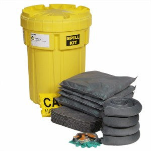 SpillTech SPK 30 30-Gallon Spill Control Kit - Industrial Absorbent Spill Kit for Oil, Chemical & Hazardous Liquid Cleanup - Ideal for Warehouses, Garages & Workplaces