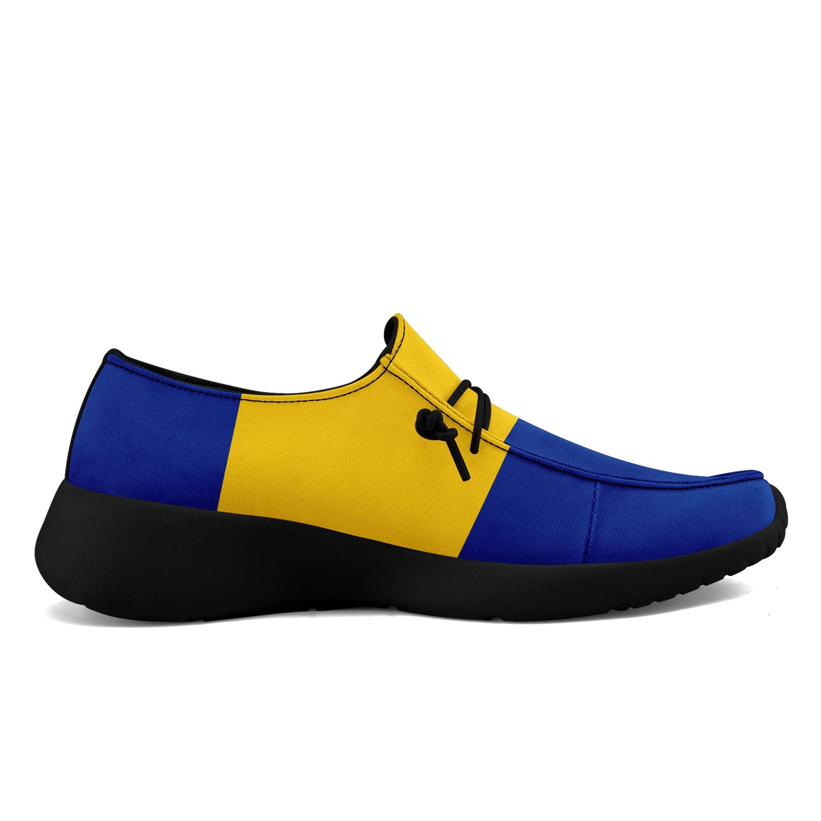 Custom Los Angeles Blue & Yellow Personalized Sneakers - FN018 D020278 - Size 15 - Unique Custom Online Design for Streetwear & Casual Fashion