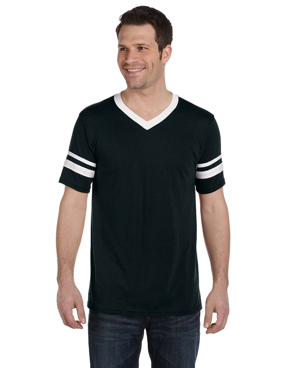 Augusta Sportswear 360 Adult Sleeve Stripe Jersey - Breathable Performance Shirt for Baseball, Basketball & Casual Wear | Moisture-Wicking Athletic Top for Men & Women