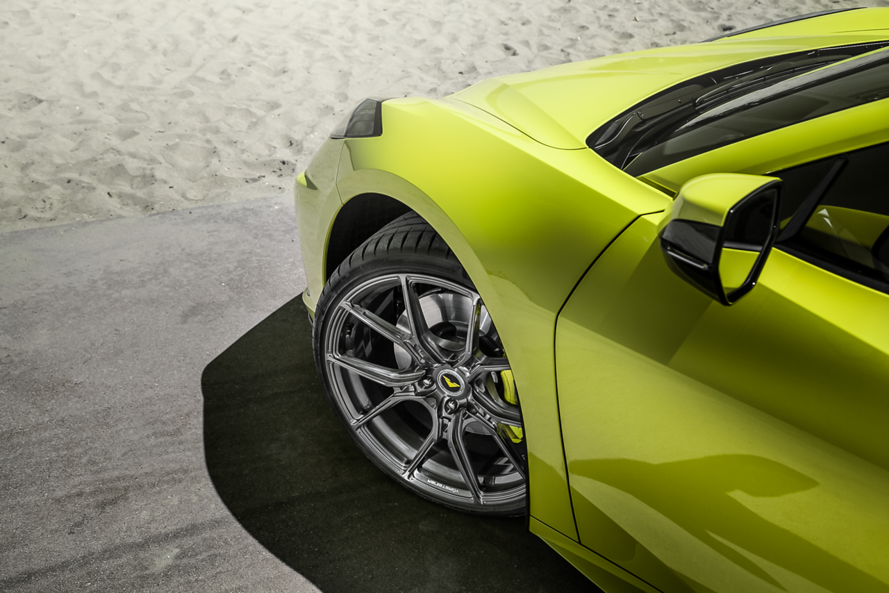 2021 Corvette C8 VPX 101 Liquid Smoke Headlight Tint Vinyl Wrap Kit - Premium Automotive Styling Upgrade for Night Driving & Car Shows