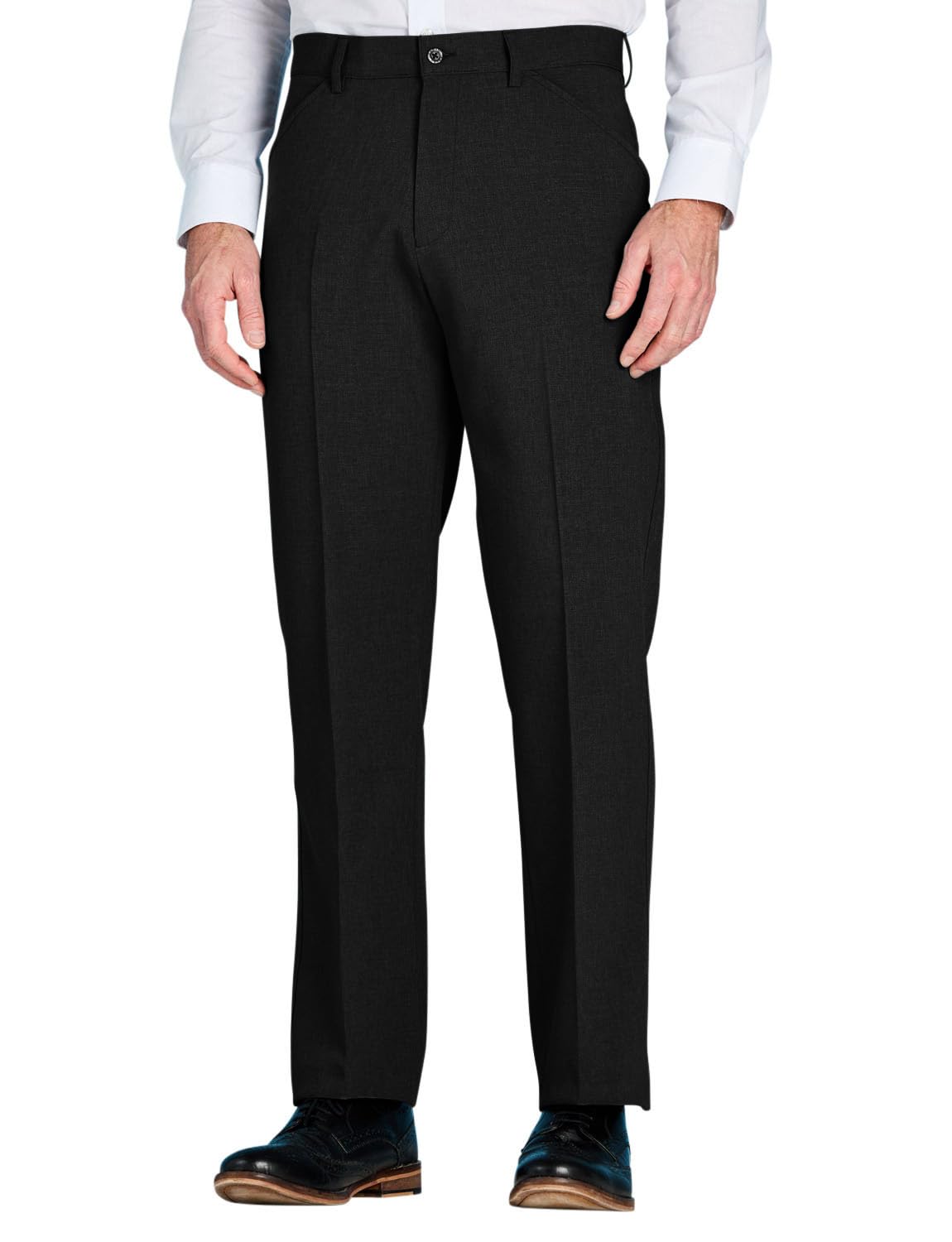 Stylish Men's Frogmouth Pocket Formal Pants - Versatile Office & Business Attire for Professional Look | Perfect for Work, Meetings & Special Occasions