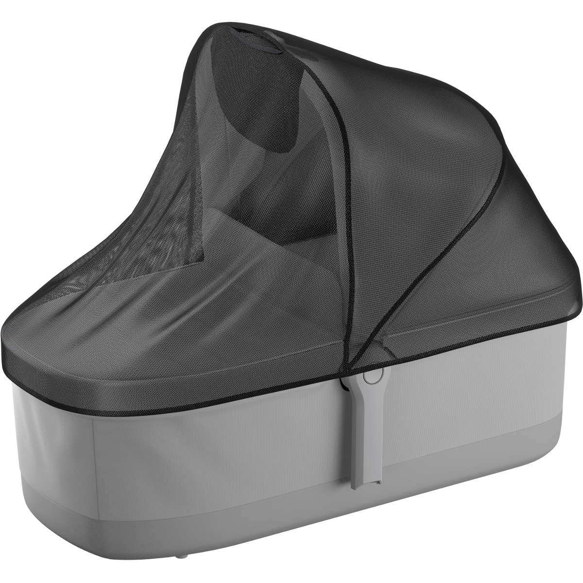 Thule Sleek Mesh Cover Bassinet - Lightweight Portable Baby Crib for Travel & Home Use - Breathable Mesh Design for Safe Infant Sleep - Perfect for Nursery, Bedroom & On-the-Go Parenting