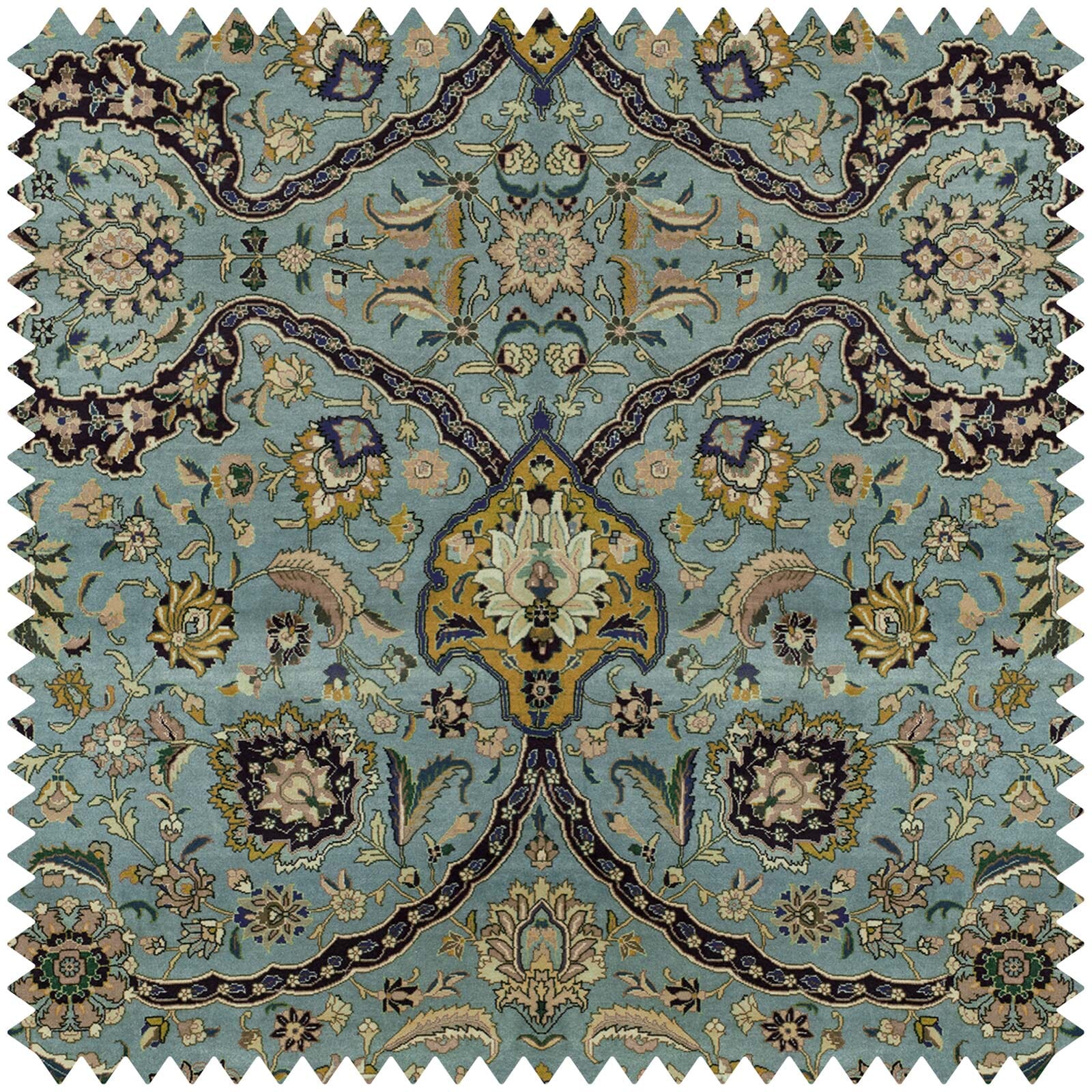 ZANJAN Velvet Fabric Sample - Luxurious Sapphire Blue Velvet for Upholstery, Clothing & Home Decor | Perfect for DIY Projects, Curtains, and Fashion Accessories