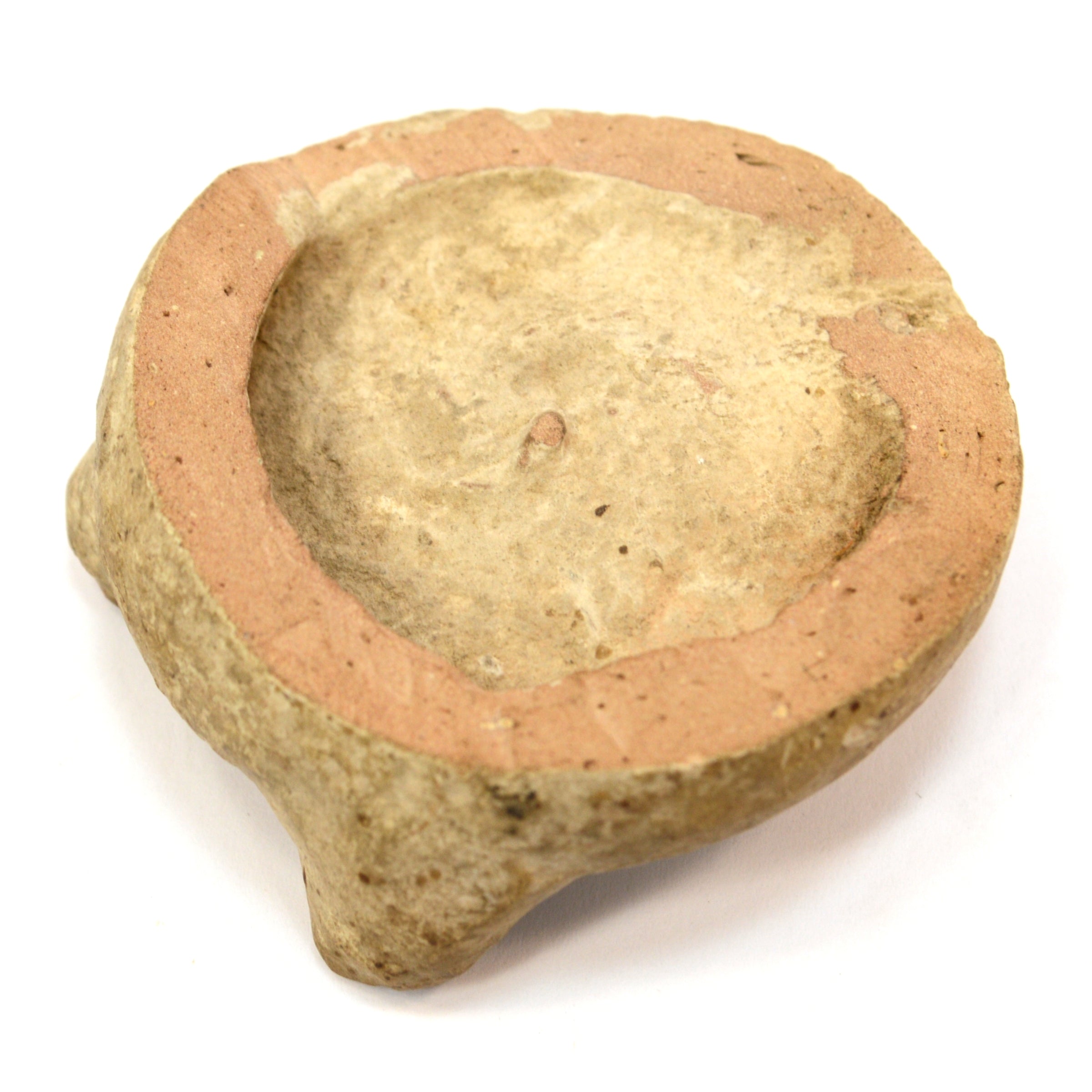 Ancient Pre-Columbian Indian Warrior Head Small Pottery Shard - Authentic Taino or Mayan Artifact for Collectors, Home Decor & Historical Display