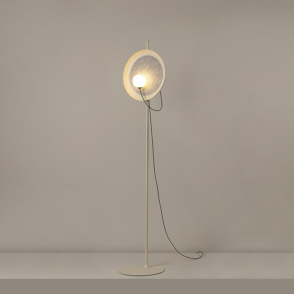 Modern Magnetic Disc Floor Lamp - Adjustable LED Standing Light for Living Room, Bedroom & Office - Stylish Home Decor Lighting