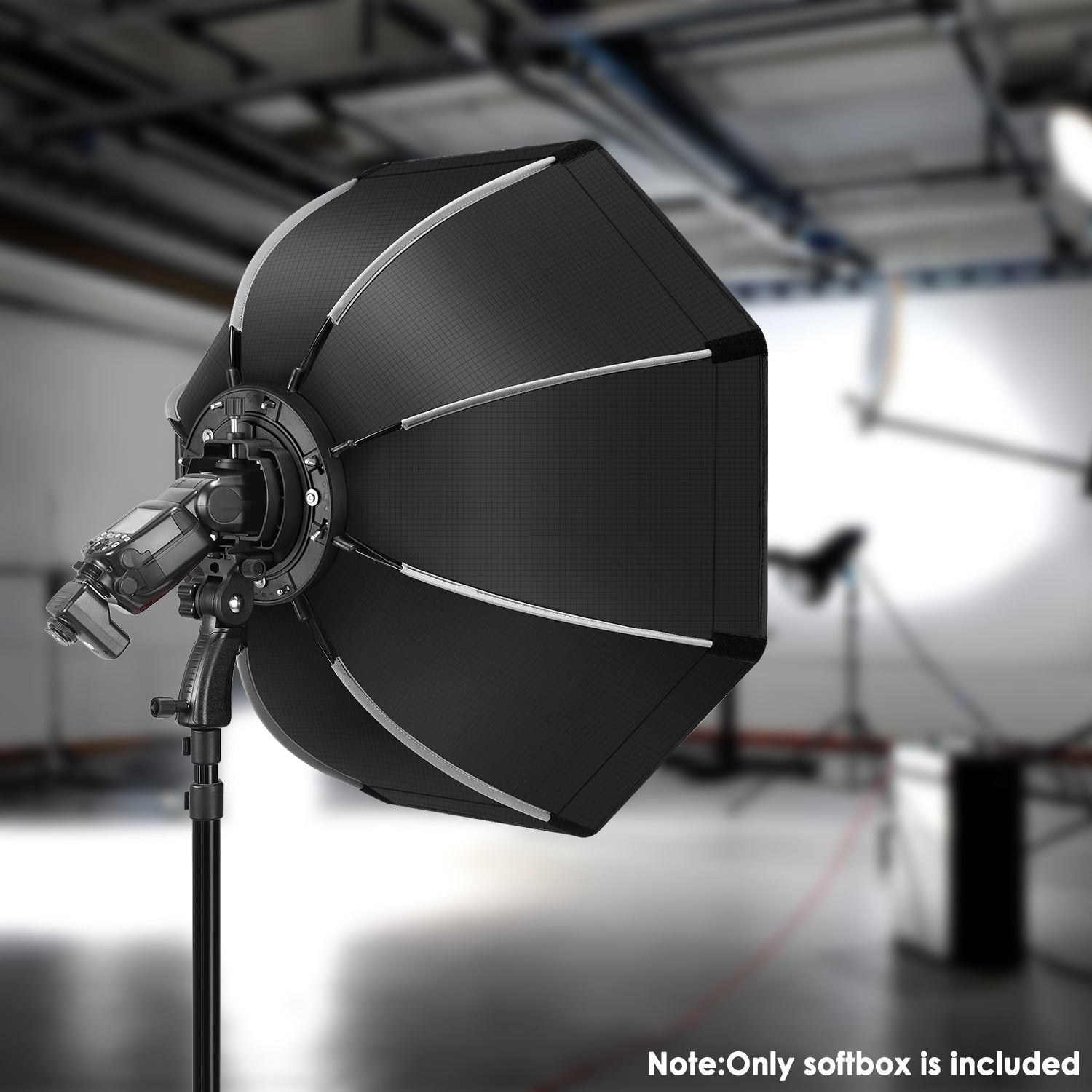 NEEWER SF RP26 26-Inch/65CM Quick Release Octagonal Softbox for Studio Photography, Portrait Lighting, and Video Production