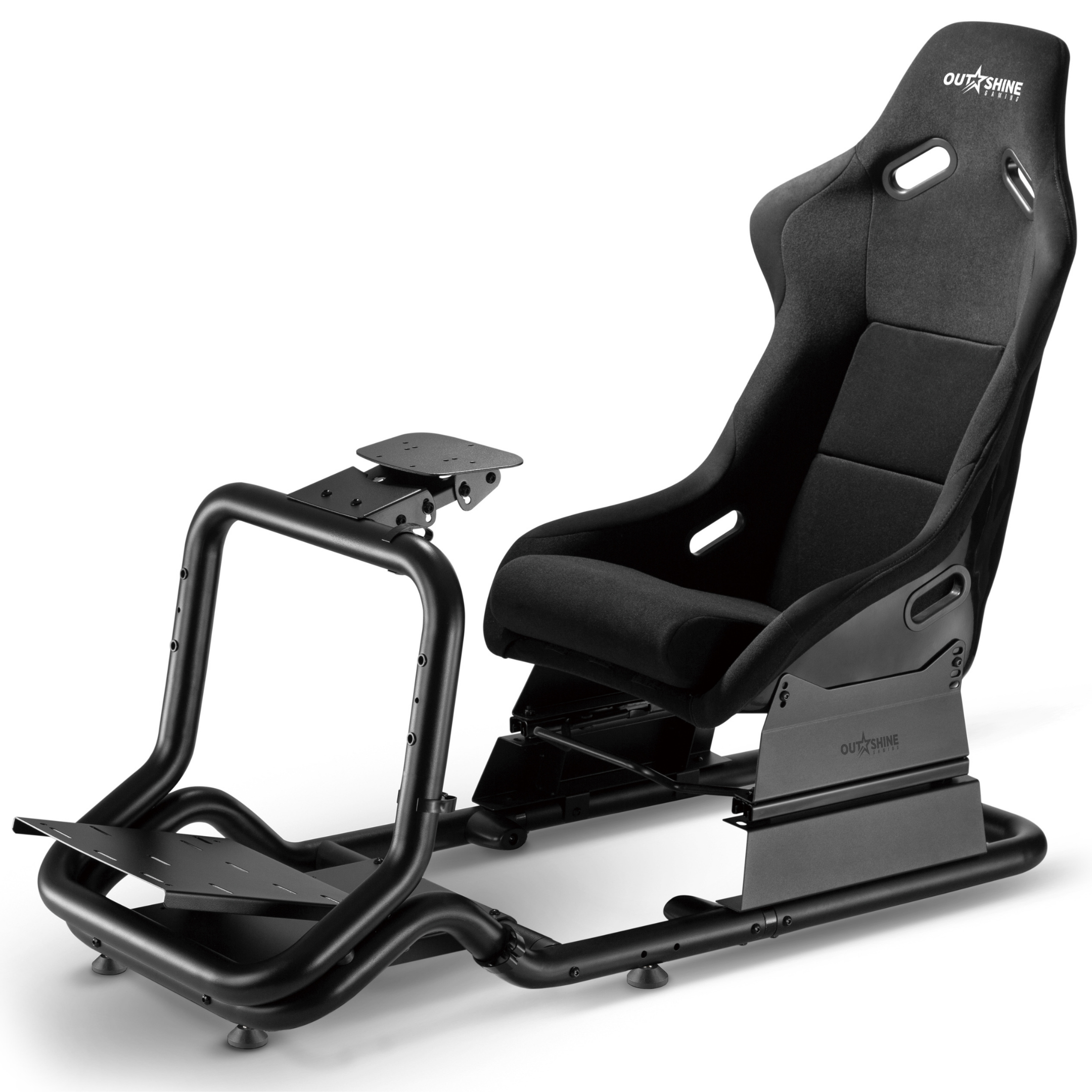 Downforce Racing Simulator - Professional Racing Wheel & Pedal Set for PC/PS4/PS5/Xbox - Perfect for Home Racing Games, Esports Training & Simulation Driving Experience